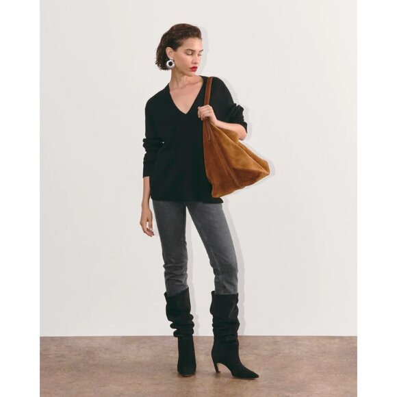 Everlane The Original Cheeky Jean In Washed Charcoal 27" - Picture 1 of 8